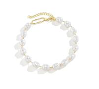 Necklace Pendant Classic Large Pearl Necklace Choker Women Jewelry Irregular Oval Shape Beads Strand Necklace Party Summer Gifts Jewelry birthday gifts for women men