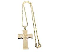Necklace Pendant Cross Claddagh Heart Celtic Knot Necklace Irish Knot Cross Religious Trinity Amulet Necklaces Jewelry Birthday Jewellery Presents