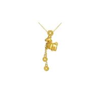 Necklace Pendant 'Get Rich Soon' Zodiac Link Chain Gift for Girlfriend Wife Mom or Unisex for Holidays