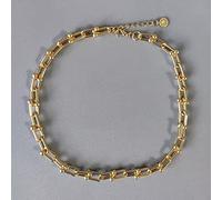 Necklace Pendant hip hop style chunky punk plating chain choker Trendy Party Accessories Elegant Accessories Fashion Jewelry friendship necklace Wedding Christmas for women
