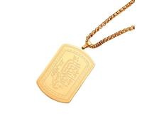 Necklace Pendant Iranian Persian Farsi Poem Necklace Vintage Arabic Calligraphy Pendant Islamic Quran Jewelry Birthday Jewellery Presents