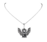 Necklace Pendant Magic Wishing Hourglass Angel Wings Necklace for Women Color Pendant Necklaces Jewelry Presents Birthday Jewellery Presents