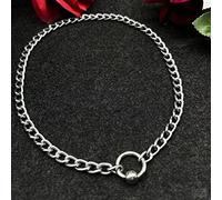 Necklace Pendant Minimalist Cool Gothic Round Circle Short Choker Necklaces Hip Hop Clavicle Chains for Men Women Korean Fashion Jewelry Jewelry birthday gifts for women men