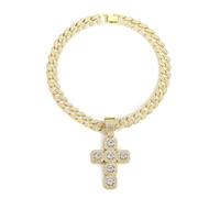 Necklace Pendant Pectoral Cross Design Icon Crucifix Necklace Confirmation Gift Pendant Fashion Party Wedding Fine Jewelry Jewelry birthday gifts for women men