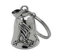 Necklace Pendant - Punk Bell Charm Accessory, Vintage Alloy Biker Jewelry Piece with Loud Ring Sound Feature, Attention Alert Function, Ideal for Cycling Touring Cruising Adventure Urban Commuting Wee