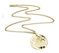 Necklace Pendant Sri Yantra Yoga Necklace Shri Chakra Mandala Hindu Meditation Symbol Amulet Sacred Geometry Jewelry Birthday Jewellery Presents, size