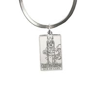 Necklace Pendant The Suit of Cups Tarot Necklace Minor Arcana Tarot Cards Snake Chain Choker Jewelry Lucky Amulet Birthday Jewellery Presents