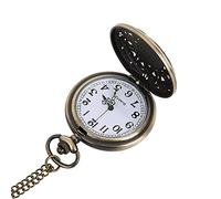 Necklace Retro Greatest The Gifts Dad Watch Pocket for Grandpa Chain Men's Womens Oversized Watches (Brown, One Size)