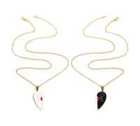 Necklace Set for Women Detachable Comfortable Friendship | Heart Shape Matchstick Pendant for Women Men Friends Family Colleagues Home