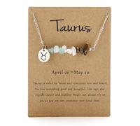 Necklace Snowflake Original Stone Necklace Original Design 12 Constellations Gravel Combination Stainless Steel Pendant