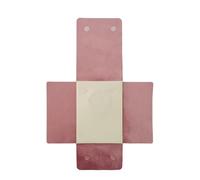 Necklace Storage Bag, Pearl Display Case For Travel 20x15cm Portable Jewelry Pouch Double-Sided Frosted for Necklace, Earring, Bracelets(Pink)