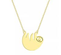 necklace Super Cute Smiley Dangling Sh Shaped Animal Inspired Pendant Necklace Minimalistic Handmade Animal Jewelry christmas