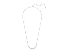 Necklace Unisex Matrix Gradient Round Cut White Rhodium Plated 5705396 - female - Swarovski - Necklaces - Gray - ONE SIZE - Accessories ONE SIZE