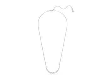 Necklace Unisex Matrix Gradient Round Cut White Rhodium Plated 5705396 - female - Swarovski - Necklaces - Gray - ONE SIZE - Accessories ONE SIZE