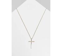 Necklace Urban Classics big basic cross Jaune TU