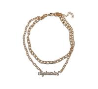 Necklace Urban Classics Diamond Zodiac Sagittarius Golden One size