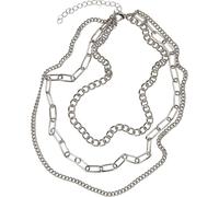 Necklace Urban Classics layering Argenté TU