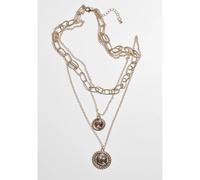 Necklace Urban Classics patricia layering Jaune TU