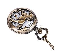 Necklace Vintage Pocket Chain Dad Gifts Retro for Grandpa Greatest The Watch Men's Watch Smart Watch Bracelet for Women (Gold, One Size)