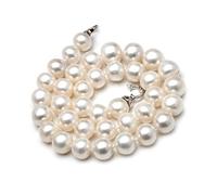 Necklaces 12-13mm Round Natural Freshwater Big Pearl Necklace Women,Ethnic Good Luster Pearl Bead Chocker Necklace Mother Gift Anniversary