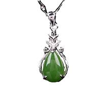 Necklaces 925 Silver Necklace Women's Accessories Jewelry Hotan Jasper Pendant Accessories