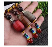 Necklaces Fashion Evade Ethnic Necklace,The Flower of Religious Vintage Round Plate Nepal Jewelry,Handmade Vintage Necklace (Size : 2)