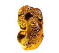 Necklaces Feng Shui Healing Crystal Necklace Lucky Pixiu with Ancient Coins Charm Blance Necklace Natural Yellow Quartz Wealth Amulet Attract Prosperity Love Luck Money,Red Rope a ( Color : Red rope b