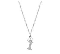 Necklaces for Women 26 English Letters Full Pendant Necklace For Women Rhinestone Necklaces A Z 26 Letter Choker