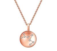 Necklaces for Women Girls Pink Crystal 925 Constellation Pisces Horoscope Necklace Astrology 12 Constellation Horoscope Sign Astrology Star Necklace Birthday Gifts For Women Girls Choker