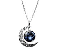 Necklaces Jewelry Zodiac of Gifts Birthday Pendant for Women for Women Moon Ggifts Necklaces Signs The Twelve Birthday The Half Necklacess & Pendants Initial Necklacess Gold accessories ( Color : E )