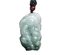 Necklaces Natural A Goods Myanmar Emerald PiXiu Pendant Men's Necklace