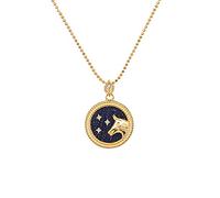 Necklaces Necklace S925 Sterling Silver Female Clavicle Chain Twelve Constellation Shell Pendant,Jewelry Gifts for Women Party/Anniversary Day/Birthday,Taurus,B
