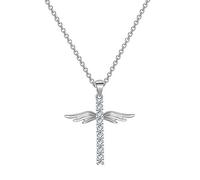 Necklaces Pendants for Women Easter Patrck Day s GuardianAngel Pendant Necklace Love Wing Chain Jewellery Diamond