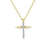 Necklaces Pendants for Women Easter Patrck Day s GuardianAngel Pendant Necklace Love Wing Chain Jewellery Diamond