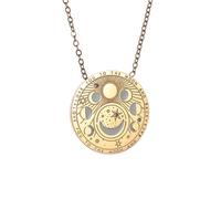 necklaces personalised necklace,Exquisite Sun and Moon Tarot Card Pendant Seven Stars Array Necklace Women's Fashion Glamour Party Jewelry