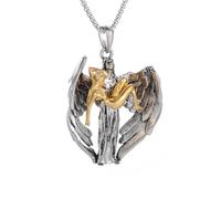 necklaces personalised necklace,Retro Punk God Angel Wings Pendant Heroes Redemption Necklace Men Women Prayer Peace Victory Jewelry