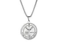 necklaces personalised necklace,The Seven Archangels of with Six Pointed Star Solomon Seal the Magic Circle Pendant Necklace Men's Fashion Jewelry Accessories
