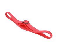 Neckline Shaving Template, Adjustable Curved Silicone Fade Guide for Men Haircut Hair Trimming Guide Barber Tools for Children and Adults Haircuts (Red)
