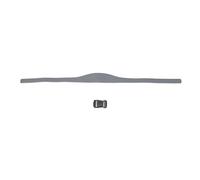 Neckline Shaving Template and Hair Trimming Guide, Silicone Curved Haircut Band for DIY Haircutting Creating Straight Neck Hairline, Fade and Taper Guide for Hair Clippers (Gray)