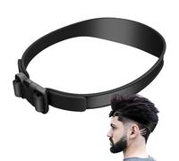 Neckline Shaving Template For Men - Silicone 24.8inch | Neck Hair Guide | Neckline Shaving Template Curved Haircut Bands | Adjustable Hair Trimming Guide | Self Hairr Cutting Tools For Home DIY Haircu
