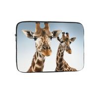 Necks Of Giraffe Shockproof Laptop Sleeve - Slim & Lightweight Notebook Case For Ipad & More (10"-17")