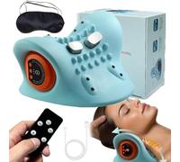 Neclune Neck Massager, Neclune 4-in-1 Massager, 2025 New Soleida Neck Therapy Pro, Soleida Necks Back Massage Pillow with Heat for Deep Tissue Pain Relief in Just 15 Minutes, Eliminates Pain