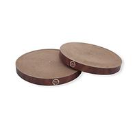 Necoichi Cat Scratcher Bowl Replacement for Indoor Cats - Cat Scratching Lounger with Reversible Usability and Extra Comfort for Lounge, Cardboard Bed Couch / (Regular, Dark Cherry)
