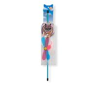 Necoichi Crinkly Critters Cat Feather Teaser Interactive Wand Toy No.1 Selling Cat Toy in Japan