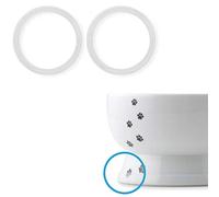 Necoichi Non-Skid Silicone Bowl Cover, 2-Pack (Large)