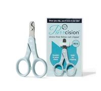 Necoichi Purrcision Feline Nail Clippers | Lever Principle Cat Nail Clipper | Butter-Smooth Cuts | Seki, Gifu Swordsmith Craftsmanship | Stainless Steel Cat Claw Trimmer for Indoor Cats (Mint)