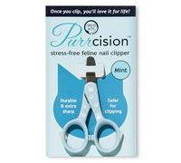 NecoIchi - Purrcision Feline Nail Clippers | Ultra-Sharp Cat Nail Clipper for Safe Trimming | Stainless Steel Blades, Cat Claw Clippers, Ideal for Indoor Cats (Mint)