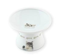 NECOICHI Raised Cat Food Bowl (Nala Cat) | Size: Regular