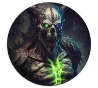 Necro Zombies Jigsaw Puzzles for Adults, 1000 Piece Challenging Puzzles Family Fun Craft, Perfect for Birthdays, Holidays (67.5x67.5cm)