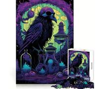 Necromancer 1000 Pieces Jigsaw Puzzles for Adults Strong Logic Toy Relaxing Fun Clear Edge Memorable Gift (38x26cm)